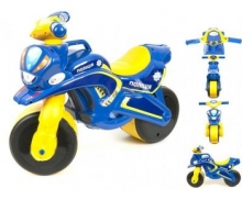 я Мотоцикл Байк Поліція 0139/64 Синій МУЗ КОРОБКА Doloni Toys