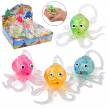 Іграшка MS 4009-1, восьминіг, 12шт в дисплеї