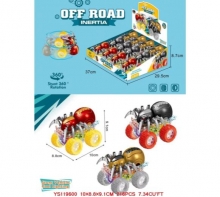 яя Машинка JKL-011, перевертень, 12шт в дисплеї