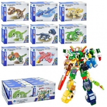 Конструктор BB003, динозавр, 8шт в дисплеї