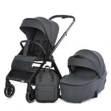 . Коляска дитяча 2в1 ME 1126 GENESIS Asphalt Gray