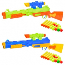 Рушниця 9311-59, м'які кулі, 2кольори, у пакеті