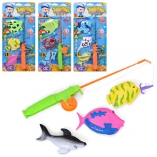 Риболовля 867K-1, магнітна, 4види, на листі