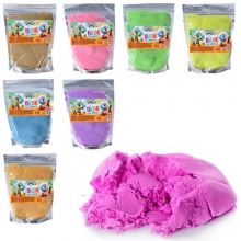 Пісок для творчості MK 0469, 6кольорів, 500г, у пакеті