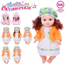 Лялька M 5059-3 I UA, Оксаночка, 6видів, в рюкзаку