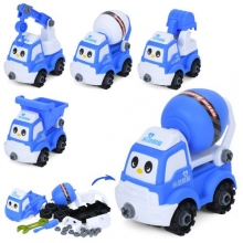 Будтехніка 2021-2, конструктор, 4види / мікс кольорів, у пакеті