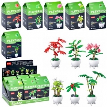 Конструктор SLUBAN M38-B1075, квіти, 6шт в дисплеї