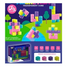 Конструктор C0135, 45дет, магнітний, в кор-ці