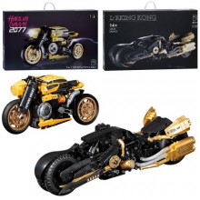 Конструктор 10538-9, мотоцикл, 2види, в кор-ці