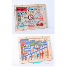 Дерев'яна іграшка Лабіринт MD 0753, 2види, в кор-ці