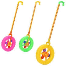 Каталка 308, колесо, 3кольори, у пакеті