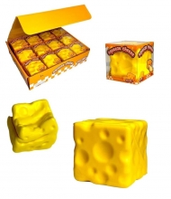 Іграшка Cheese, сквіш, 12шт в дисплеї