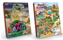 я Набір Dino Land 7в1 ігри творчість досліди укр DL-01-01U Danko Toys