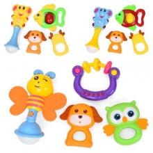 Брязкальце A888-177-183, набір 4шт, 2види, у пакеті