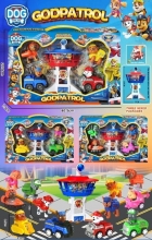 Набір фігурок BL0778 / A3309, ЩП, база, 4шт, в кор-ці