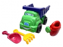 я Вантажівка №2 з пісочним набором та лійкою 013565 Doloni Toys