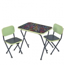 . Столик Alphabet салатовий