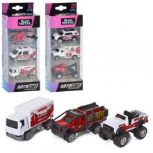 Набір машинок AS-1941, 3види, в кор-ці