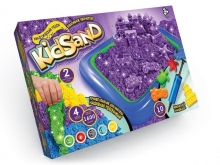 я Кінетичний пісок KidSand 1600г з пісочнецею укр KS-02-01U Danko Toys