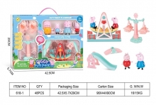 яя Набір фігурок 618-1, PP, атракціони, в кор-ці