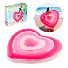 . INTEX Плотик 58727, серце, в кор-ці