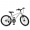 . Велосипед дитячий 20д. PROF1 MB 20LIGHTY SILVER