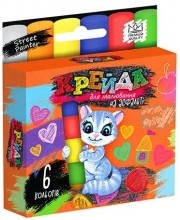 я Крейда Велика 6 кольорів укр MEL-01-04U Danko Toys