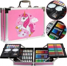 яя Набір для малювання №145-ROZ, в кейсі рожевий