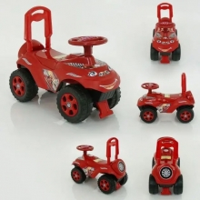 я Машина толокар 0142/05UA червона Муз УКР Doloni Toys