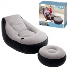 . INTEX Велюр кресло 68564, 4шт в ящ