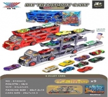 яя Трейлер 180A15, з машинками, в кор-ці