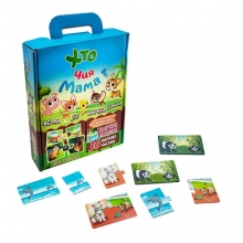 яя Пазли Хто чия мама? 30701 укр STRATEG