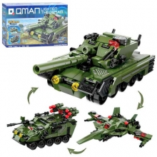 Конструктор Qman 42112, танк, 329дет, в кор-ці