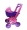 я Коляска 0121/02 з люлькою Фіолетова Doloni Toys