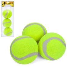 Тенісні м'ячі MS 0234, Зелені, 3шт в упаковці