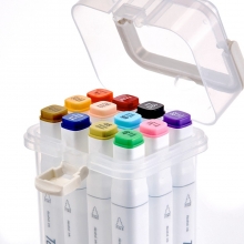 яя Набір для творчості №12, фломастери, білий, 12шт, в футлярі