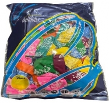 яя Надувні кульки 101, з малюнком, в пакеті