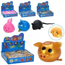 Іграшка MS 4701, липучка-лизун, 12шт в дисплеї