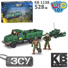 Конструктор KB 1138, військова машина, 528дет, в кор-ці
