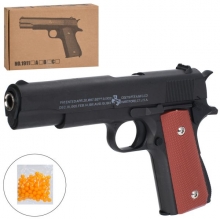 Пістолет 1911B, метал, чорний, в кор-ці