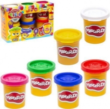 я Тісто для ліпки Master Do 6 банок х 50 г укр TMDB-01-01U Danko Toys
