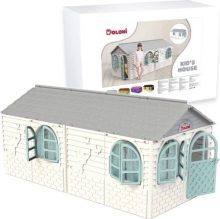 яя Будинок з шторками 02550/25 Бірюзовий великий Doloni Toys