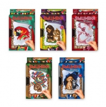 я Набір Вышивка крестикoм з рамкою на розтяжці VK-02-01/05 Danko Toys