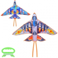 Повітряний змій MR 1159, літак, 2види, в пакеті