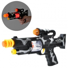 яя Пістолет CF-957, 2кольори, звук, у пакеті СИНІЙ