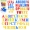 Набір магнітний літери-цифри 0703-EUR, в кульку