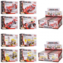 Конструктор 1104-1106, метал, 12шт в дисплеї