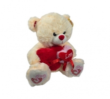 яя М'яка іграшка Ведмідь з серцем 43430