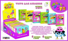 яя Набір для творчості Містер тісто 5 кольорів Strateg укр (41011), 6шт в дисплеї