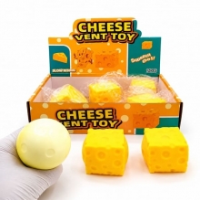 Іграшка Сheese-3, сквіш, пакет, 12шт в дисплеї
